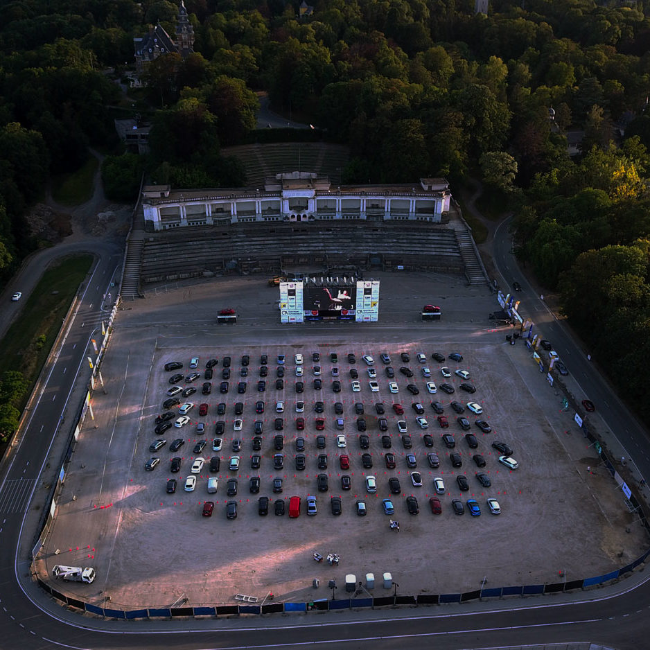 Drive in Cinéma à Namur à la Citadelle