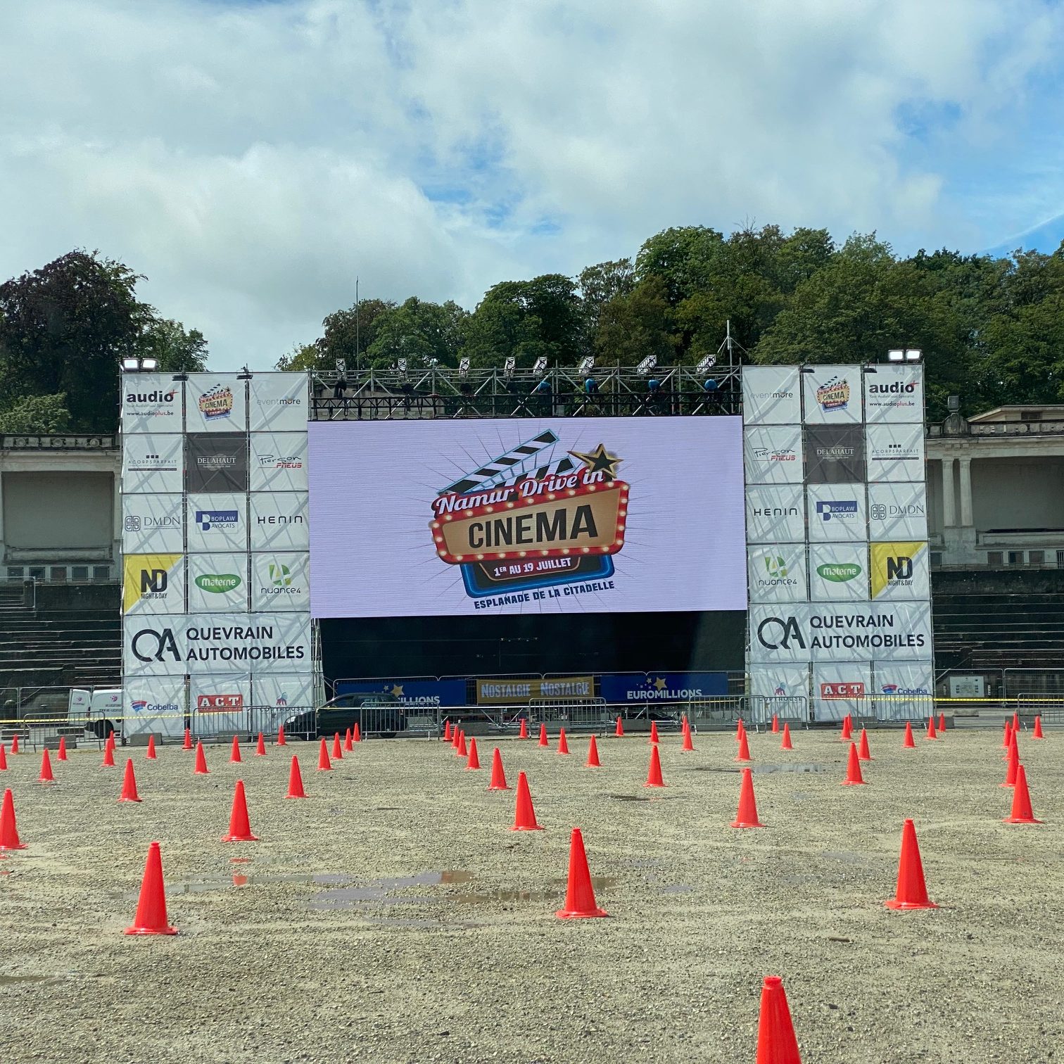 Cinéma en plein air